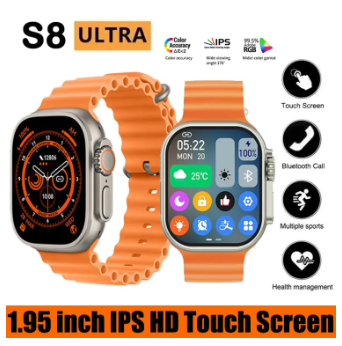 s8 Ultra Smart Watch|| Buy with free cash on delivery🔥 🔥 🔥 ||